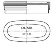 Show details for Duma® Pocket bottom clossure model 5016B Picture of Duma® Pocket bottom clossure model 5016B