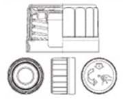 Show details for Duma® Twist-Off cap model 3829D Picture of Duma® Twist-Off cap model 3829D