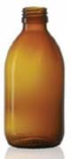 Show details for 200 ml syrup bottle, amber, type 3 moulded glass Picture of 200 ml syrup bottle, amber, type 3 moulded glass