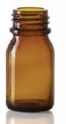 Show details for 10 ml dropper bottle, amber, type 3 moulded glass Picture of 10 ml dropper bottle, amber, type 3 moulded glass