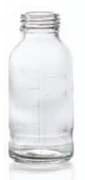 Show details for 250 ml plasma bottle, clear, type 2 moulded glass Picture of 250 ml plasma bottle, clear, type 2 moulded glass