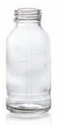Show details for 1000 ml plasma bottle, clear, type 1 moulded glass Picture of 1000 ml plasma bottle, clear, type 1 moulded glass