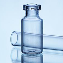 Picture of 6 ml - 6R Injection vial, Clear, Type 1 Tubular glass